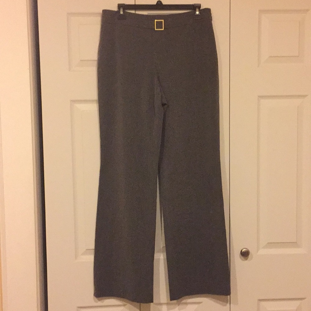 Gray dress pants
